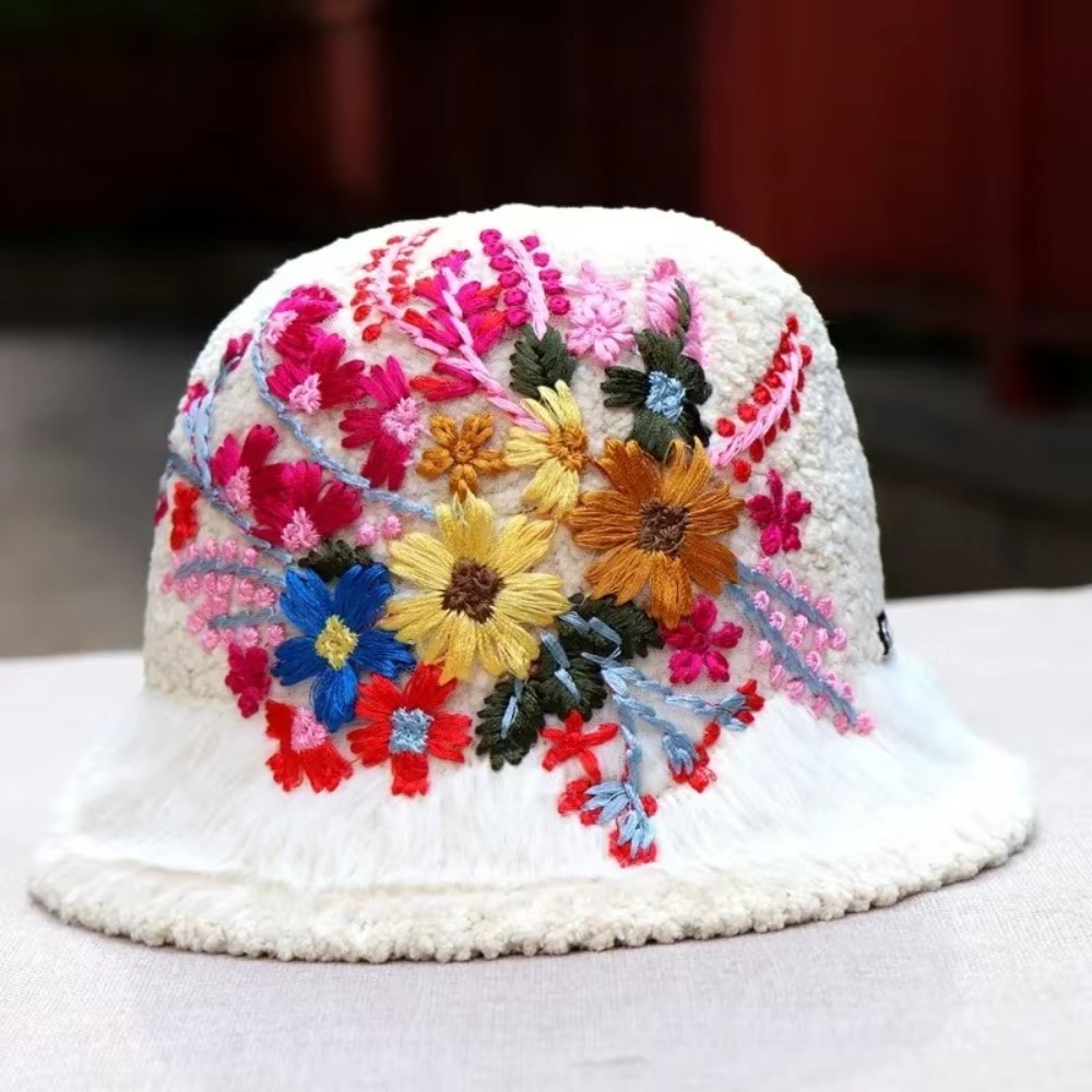Winter Ethnic Fashion For Women - Manter quente à prova de vento