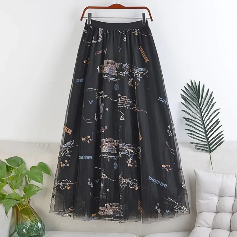 Y2K Ethnic Fashion - Cywoman roupas casuais elegantes verão bordado