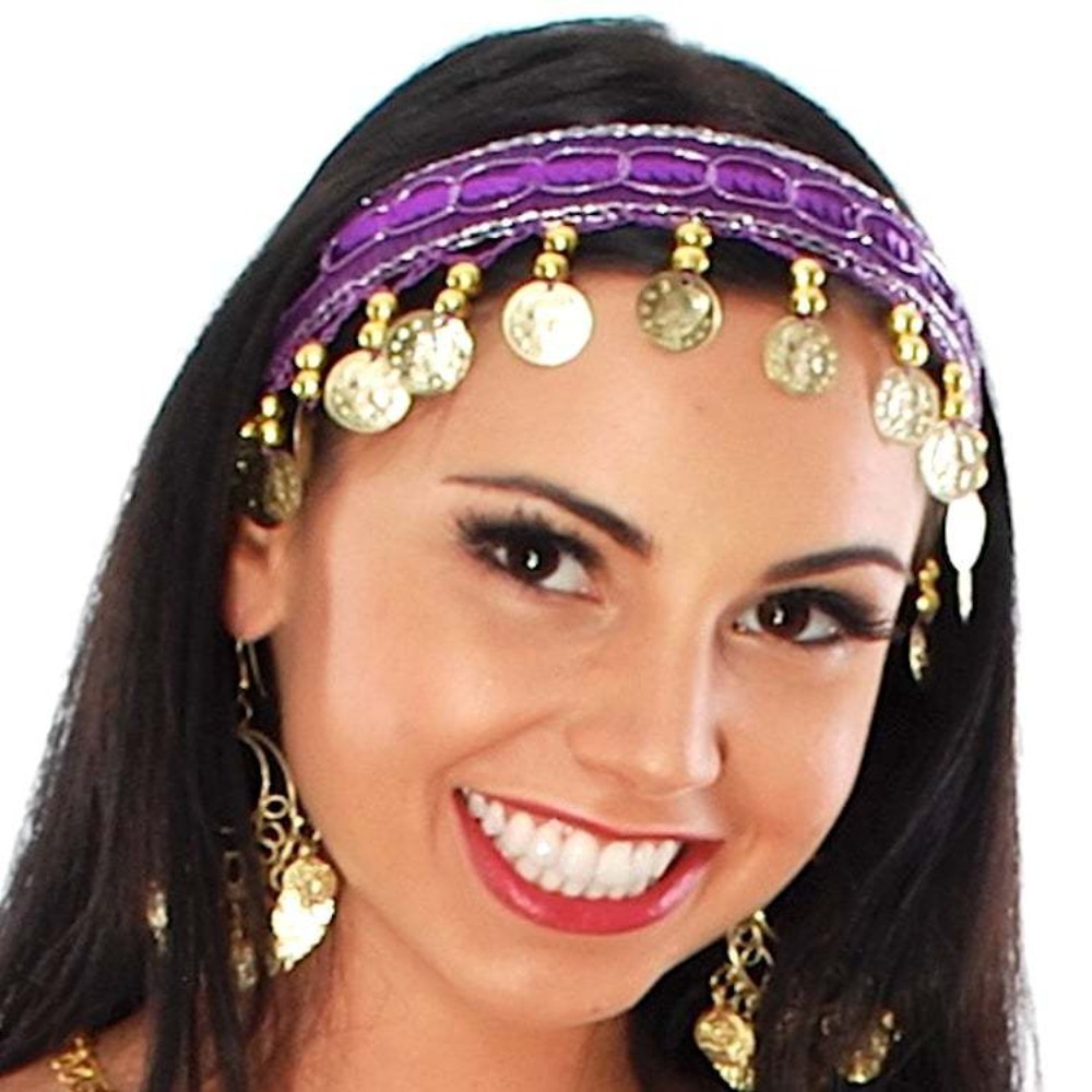 Ethnic Fashion India - Tiara de Plástico Multicolorida de Moda,