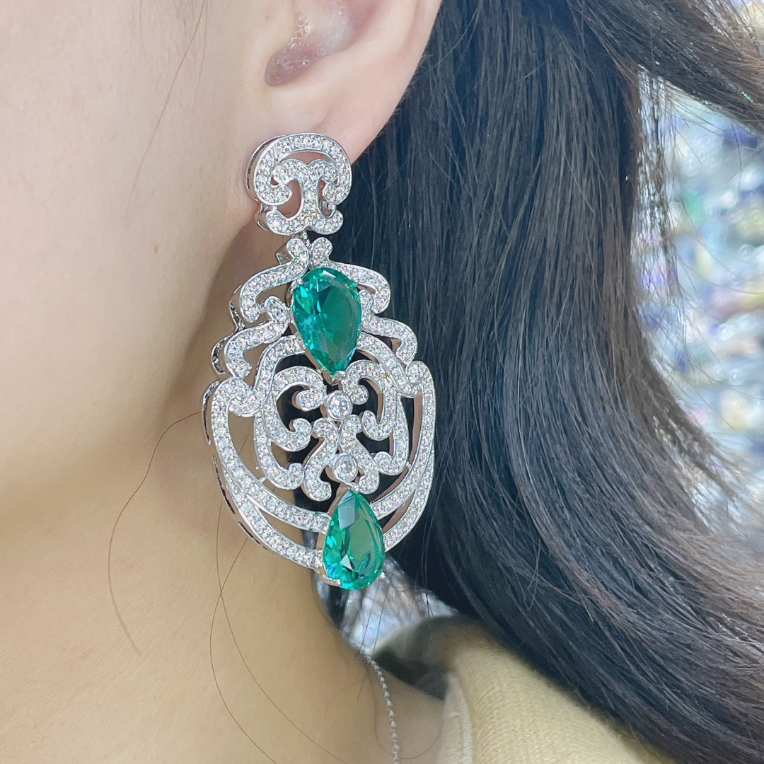 Ethnic Fashion India - Brincos pendurados geométricos para mulheres, festa