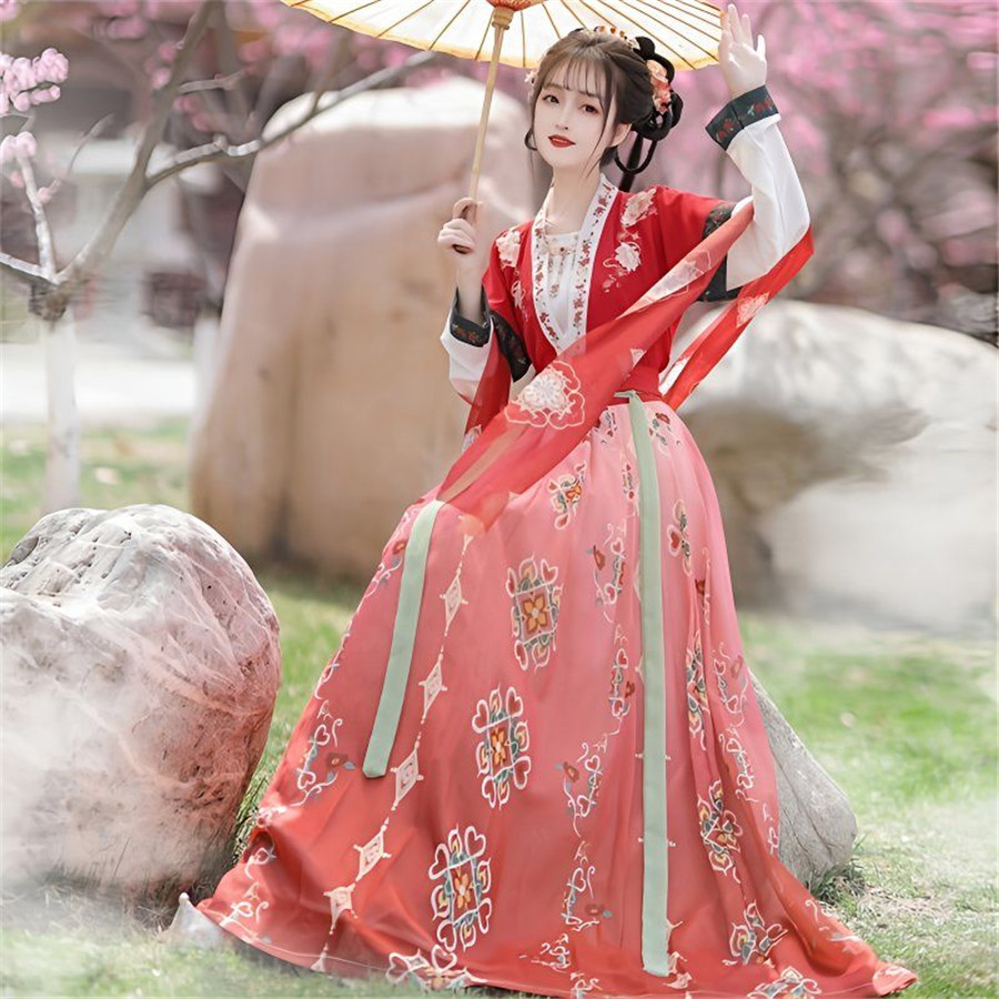 Ethnic Dress Fashion Show - Hanfu vestido tradicional chinês cosplay trajes