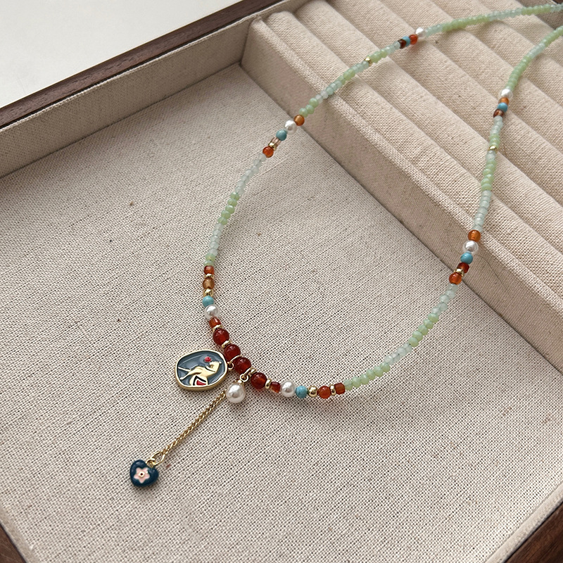 Ethnic Chic Fashion - Novo Colar Choker Chinês Vintage Étnico