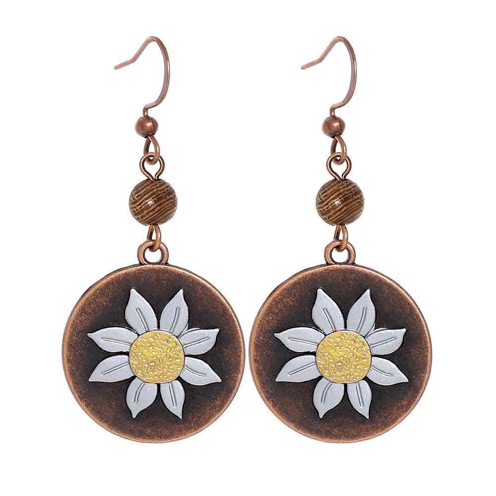 Ethnic Fashion Trends 2026 - Brincos Pendentes Étnicos Retrô Vintage Boêmia