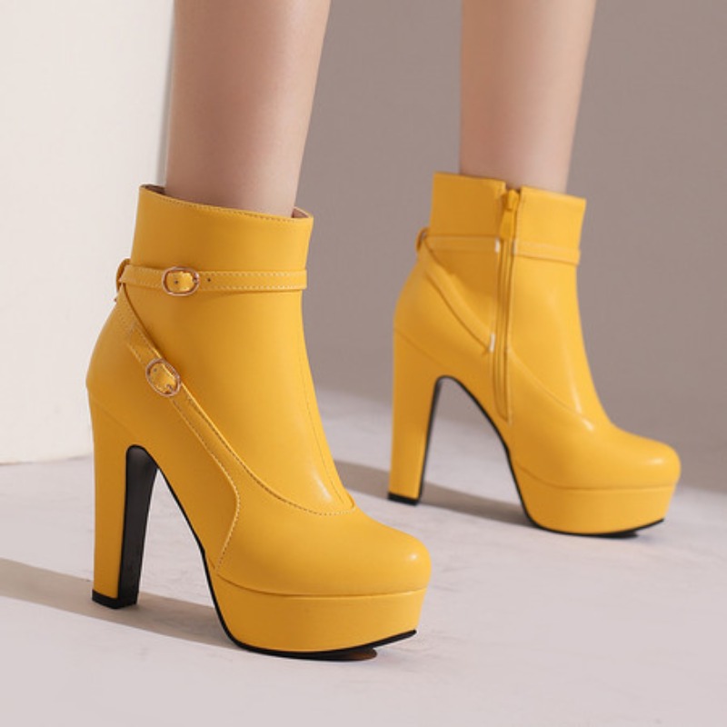 Botas de plataforma de moda fe - Winter Ethnic Fashion For Women avaliação e preço