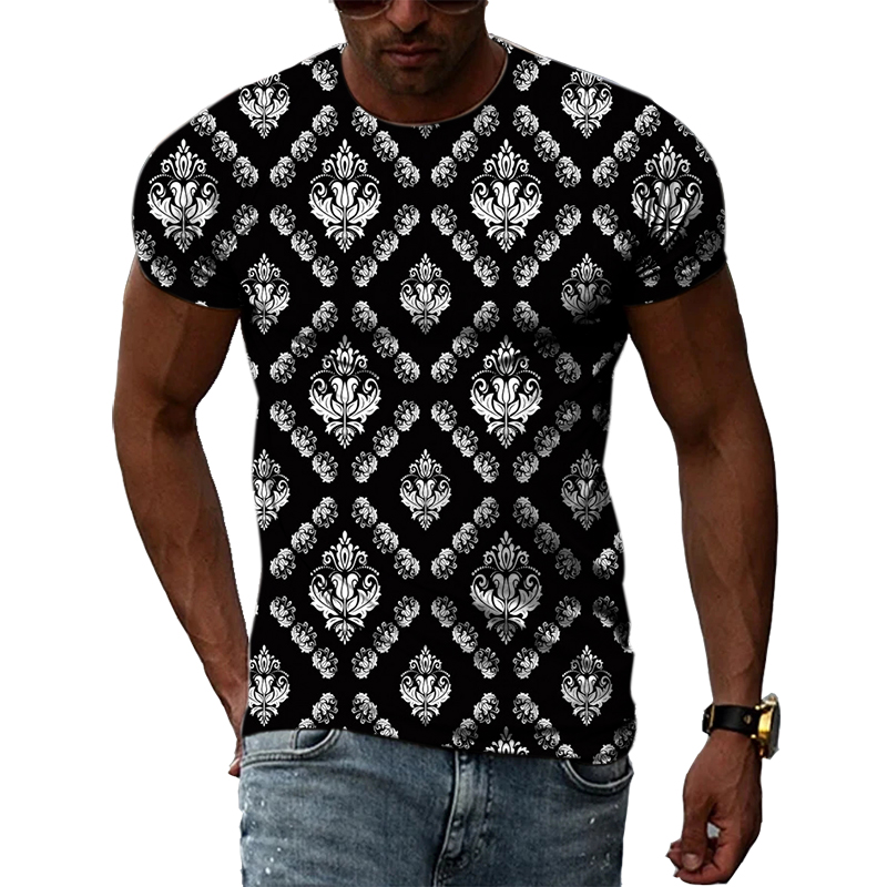 Camiseta Masculina Estilo Étni - Y2K Ethnic Fashion avaliação e preço