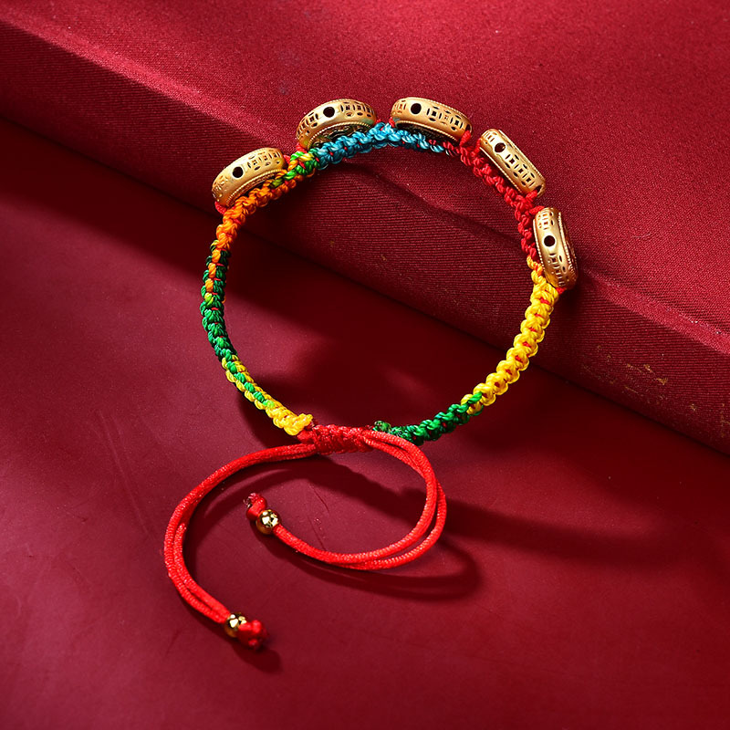 Tibetano Mão Tecido Pulseira,  - Ethnic Fashion Way avaliação e preço