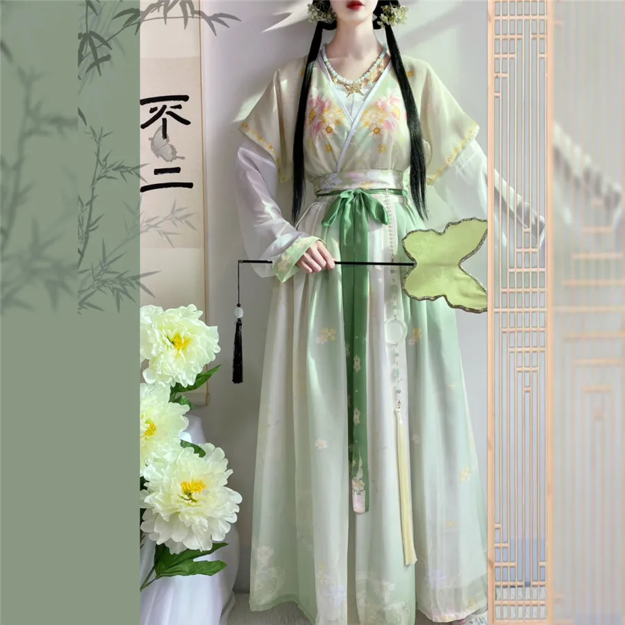 Vestido de Princesa Hanfu Trad - Ethnic Dress Fashion Show avaliação e preço