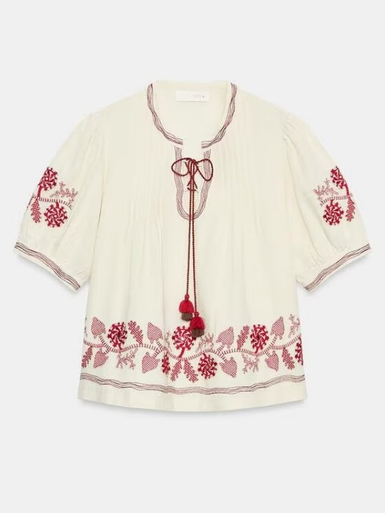 Camisa Feminina de Algodão com - Ethnic Fashion Trends 2026 avaliação e preço