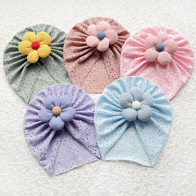 3d flor bebê turbante boné ver - Ethnic Fashion India avaliação e preço