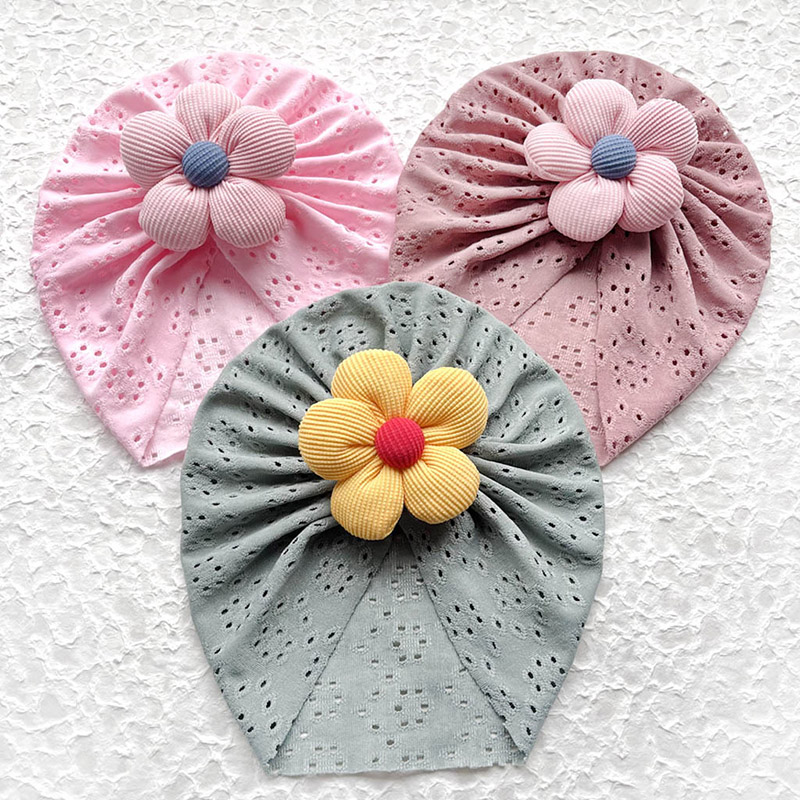 3d flor bebê turbante boné ver - Ethnic Fashion India avaliação e preço