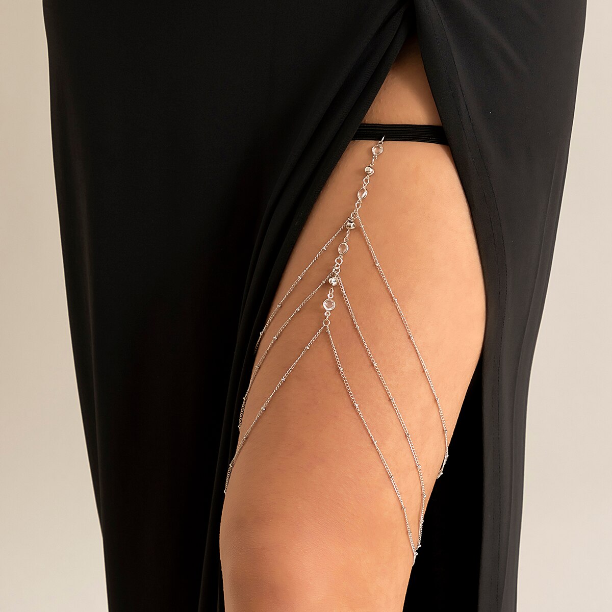 Boho elástico de cristal perna - Ethnic Fashion Jewellery avaliação e preço