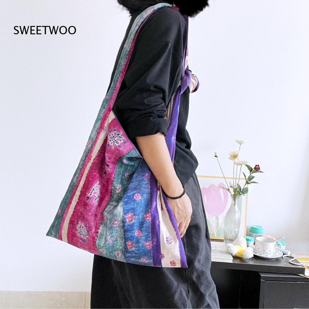 Bolsa Tote de Algodão com List - Ethnic Fashion Way avaliação e preço
