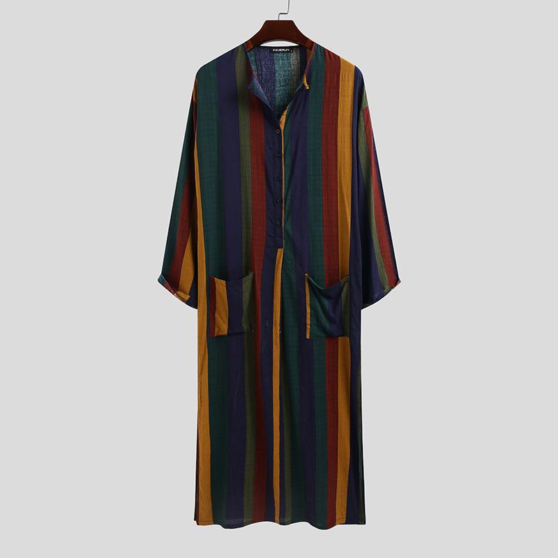 Camisa Masculina Longa Listrad - Ethnic Fashion Designer avaliação e preço