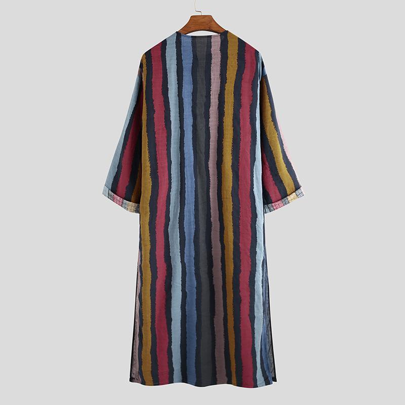 Camisa Masculina Longa Listrad - Ethnic Fashion Designer avaliação e preço