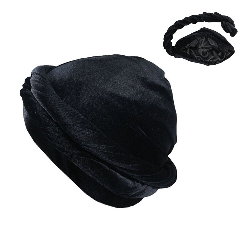 Lenço de cabeça de veludo masc - Ethnic Fashion Designer avaliação e preço