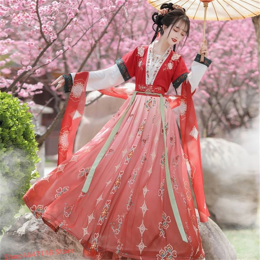 Hanfu vestido tradicional chin - Ethnic Dress Fashion Show avaliação e preço