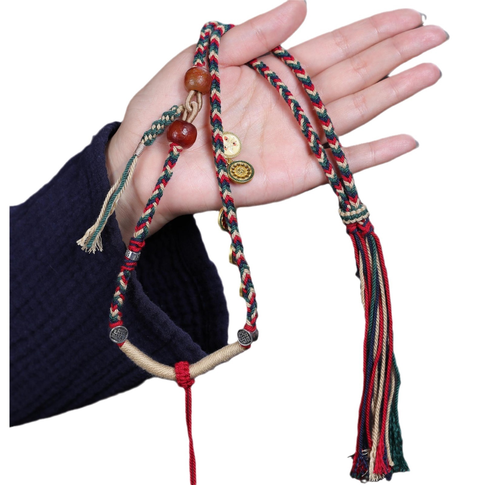 Tibetano cinco vias colorido p - Ethnic Fashion Way avaliação e preço