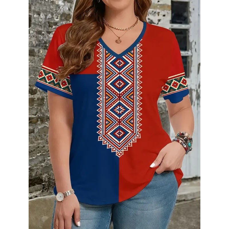 Camisetas estilo étnico com es - Y2K Ethnic Fashion avaliação e preço