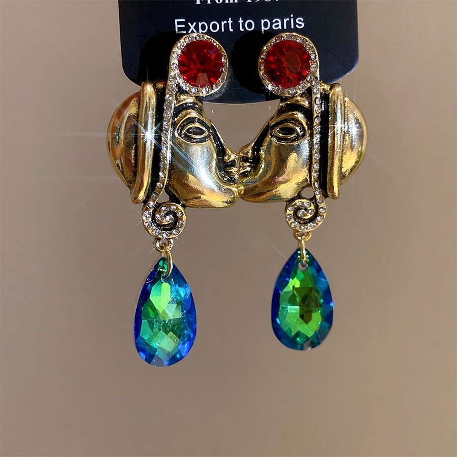 Brincos Pendentes Vintage com  - Y2K Ethnic Fashion avaliação e preço
