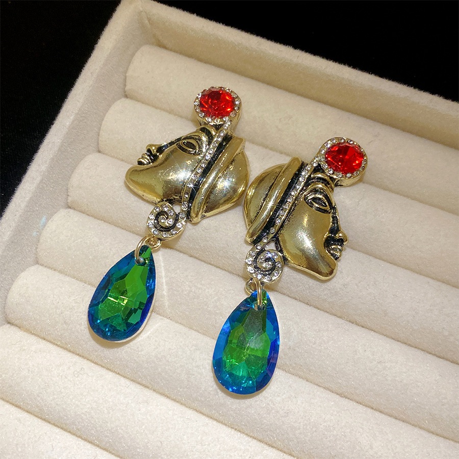 Brincos Pendentes Vintage com  - Y2K Ethnic Fashion avaliação e preço
