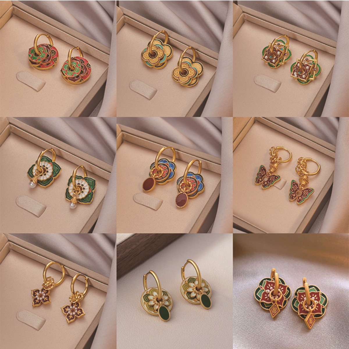 Brincos étnicos chineses color - Ethnic Fashion Way avaliação e preço