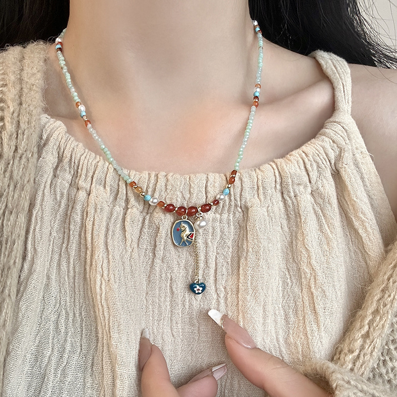Novo Colar Choker Chinês Vinta - Ethnic Chic Fashion avaliação e preço