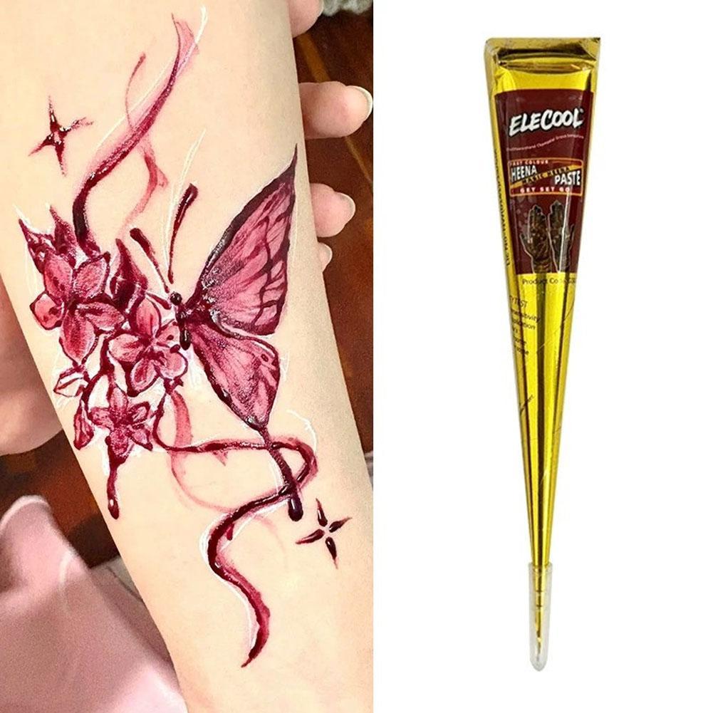 Pasta de Tatuagem Temporária N - Ethnic Fashion India avaliação e preço