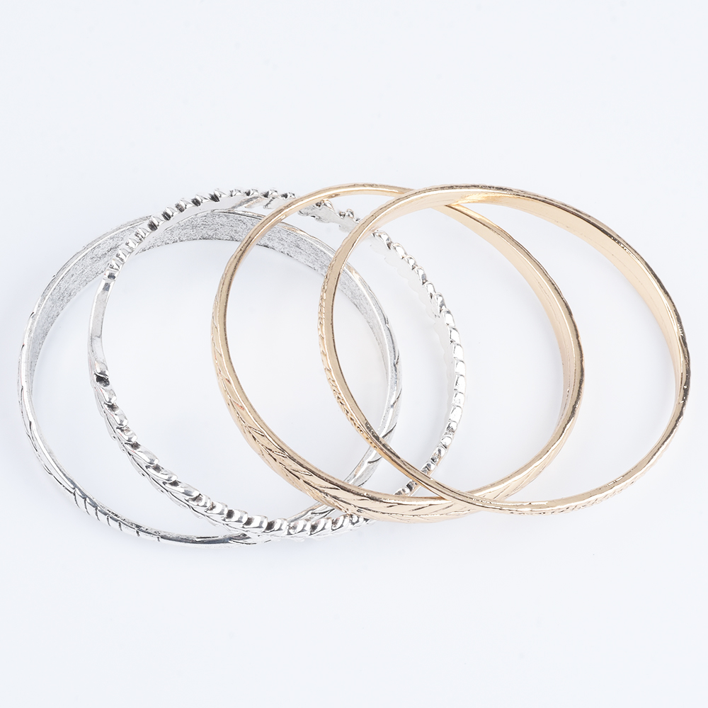 Pulseiras Rígidas de Metal Dou - Ethnic Fashion Trends 2026 avaliação e preço