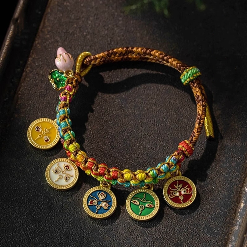 Pulseira tibetana artesanal, H - Ethnic Fashion Way avaliação e preço
