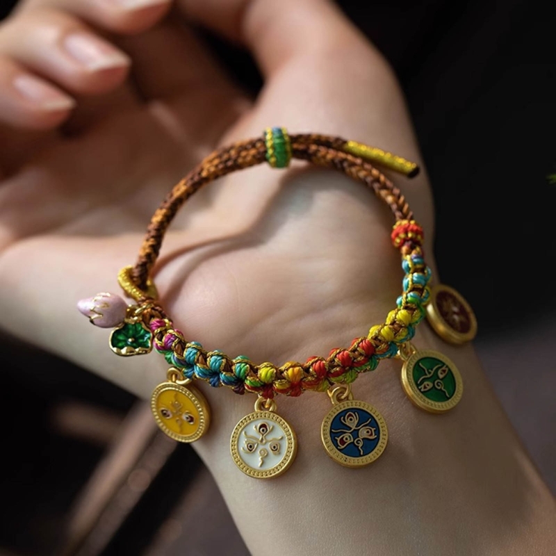 Pulseira tibetana artesanal, H - Ethnic Fashion Way avaliação e preço