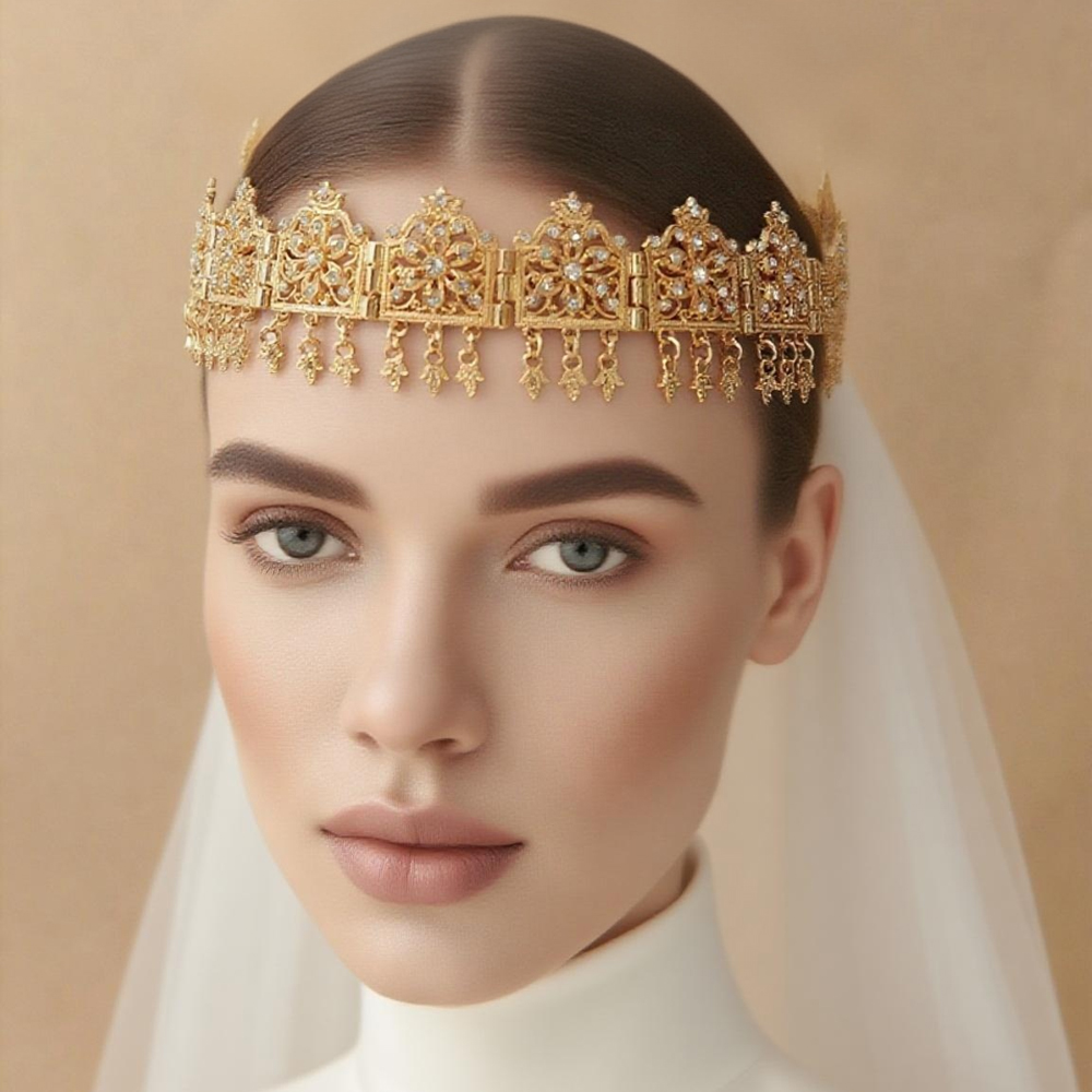 Corrente de cabelo chique marr - Ethnic Chic Fashion avaliação e preço